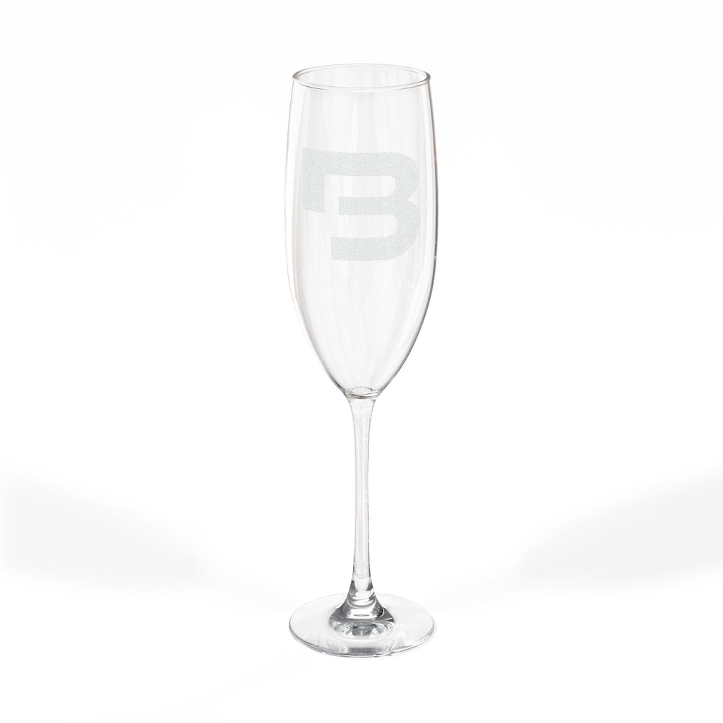 Blacktivity Engraved 8oz Champagne Flute