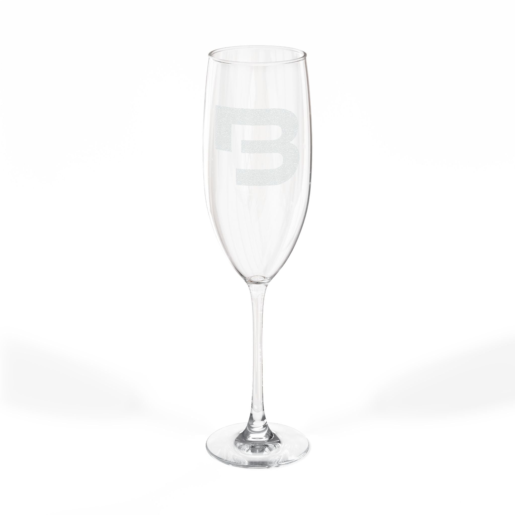 Blacktivity Engraved 8oz Champagne Flute