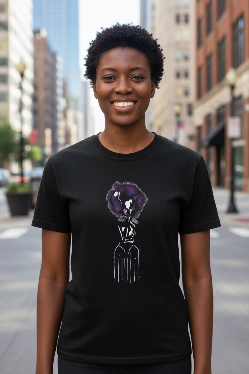 Afro Pick Tee