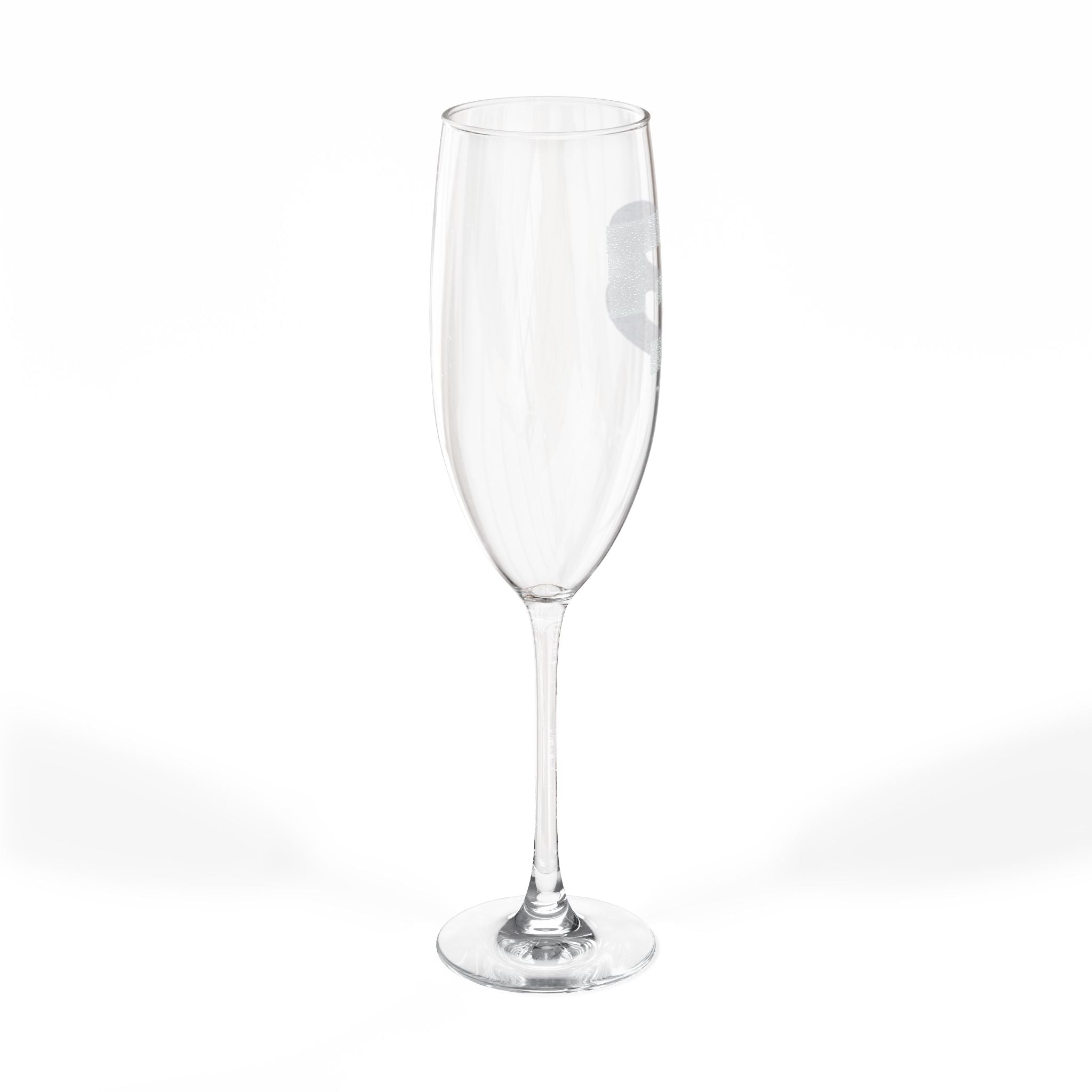 Blacktivity Engraved 8oz Champagne Flute
