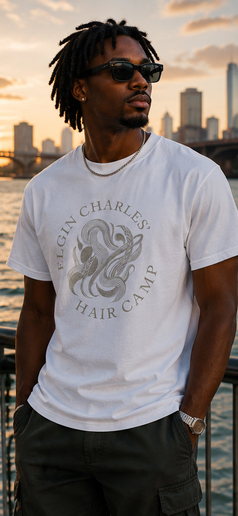 Elgin Charles' Hair Camp Gildan 5000 T-Shirt