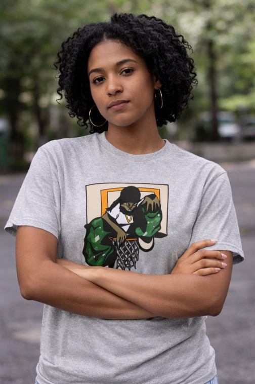 The Backboard Statement Tee — Gildan 5000 Classic
