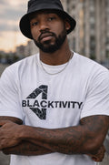 Blacktivity Black Crackle — Supima® Tee