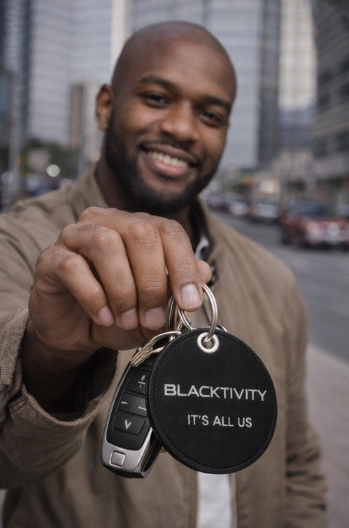 Blacktivity Luxury Designer Keyring