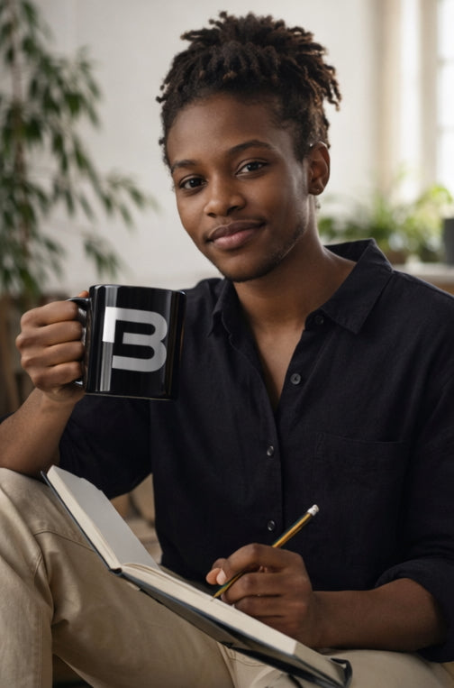 Blacktivity Logo Glossy Mug
