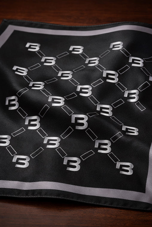 Blacktivity Silk Twill Pocket Square