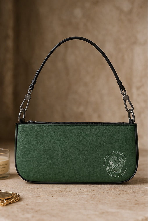 Elgin Charles' Hair Camp Premium Leather Zip Box Bag