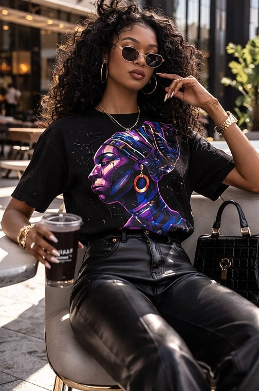 Blacktivity "Queen" Jersey T-Shirt