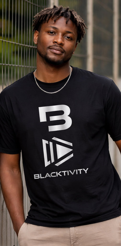 Blacktivity Activate Tee — Silver
