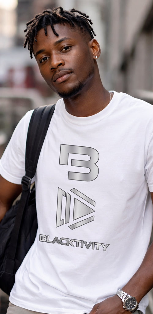 Blacktivity Activate Tee — Silver