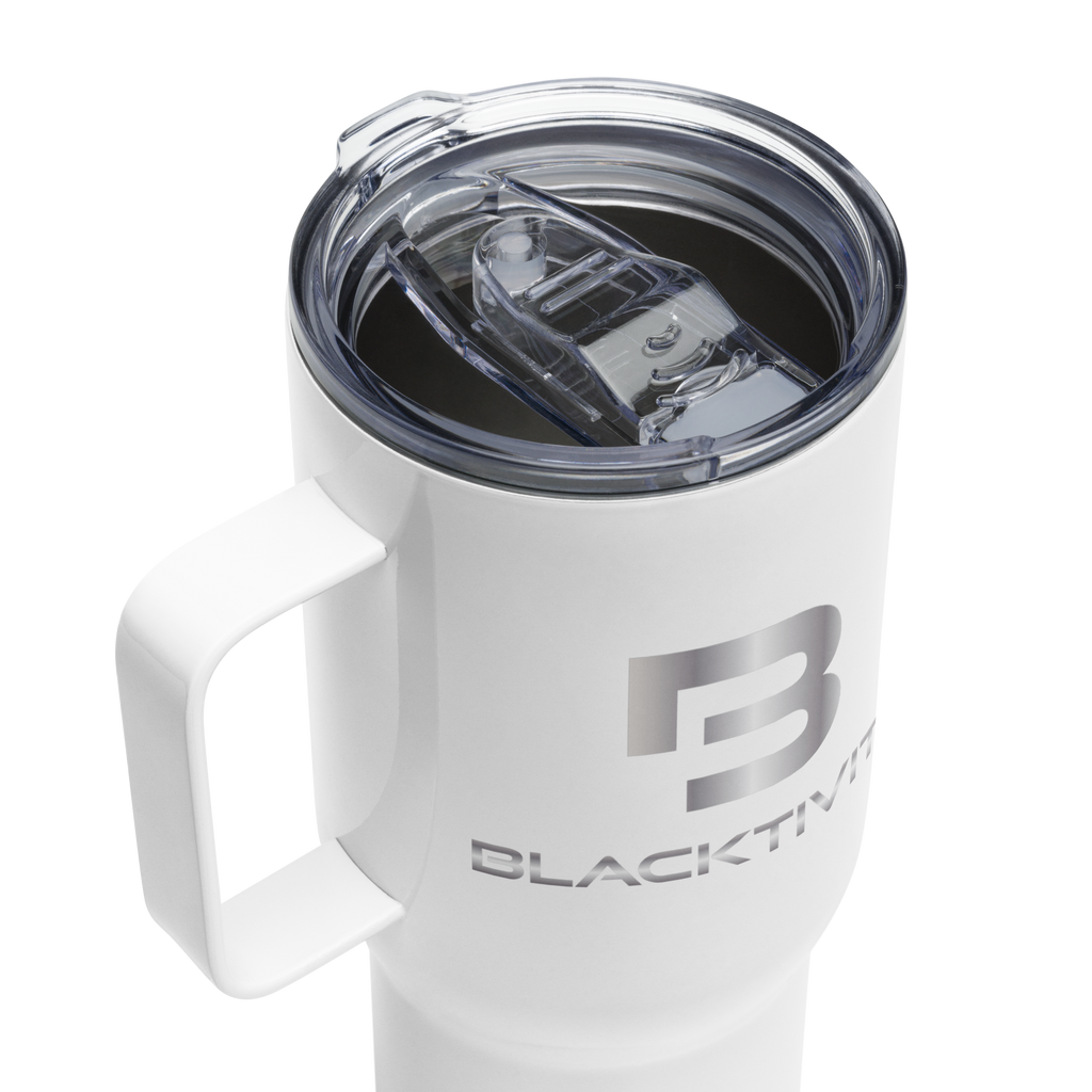 Blacktivity Travel Mug with Handle